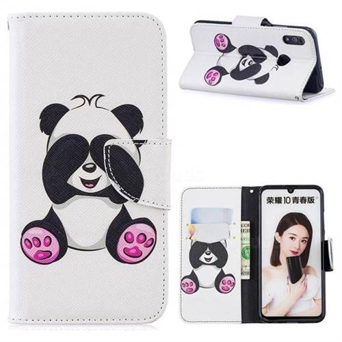 Lovely Panda Leather Wallet Case for Huawei P Smart (2019)