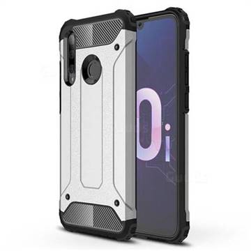 King Kong Armor Premium Shockproof Dual Layer Rugged Hard Cover for Huawei P Smart+ (2019) - White