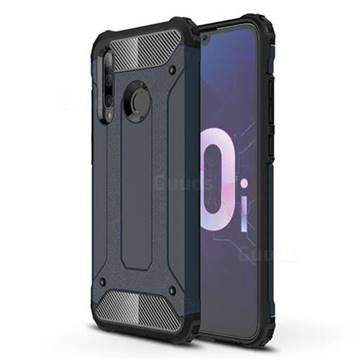 King Kong Armor Premium Shockproof Dual Layer Rugged Hard Cover for Huawei P Smart+ (2019) - Navy