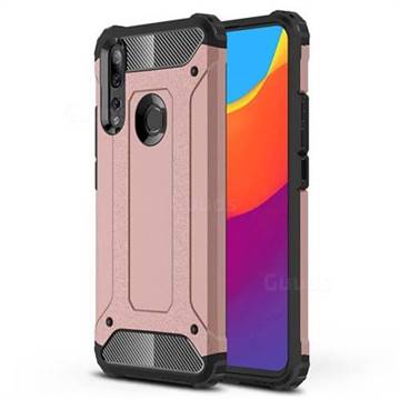 King Kong Armor Premium Shockproof Dual Layer Rugged Hard Cover for Huawei P Smart Z (2019) - Rose Gold