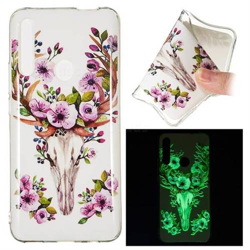 Sika Deer Noctilucent Soft TPU Back Cover for Huawei P Smart Z (2019)