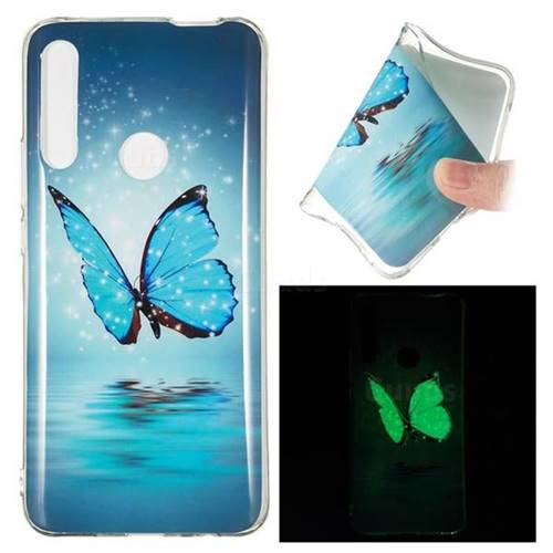 Butterfly Noctilucent Soft TPU Back Cover for Huawei P Smart Z (2019)