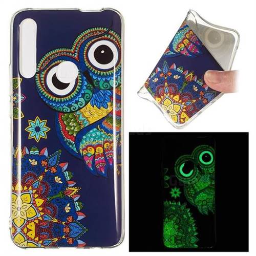 Tribe Owl Noctilucent Soft TPU Back Cover for Huawei P Smart Z (2019)