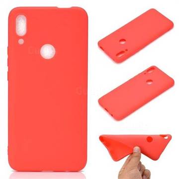Candy Soft TPU Back Cover for Huawei P Smart Z (2019) - Red