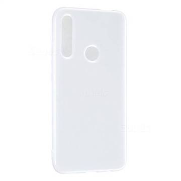 2mm Candy Soft Silicone Phone Case Cover for Huawei P Smart Z (2019) - White