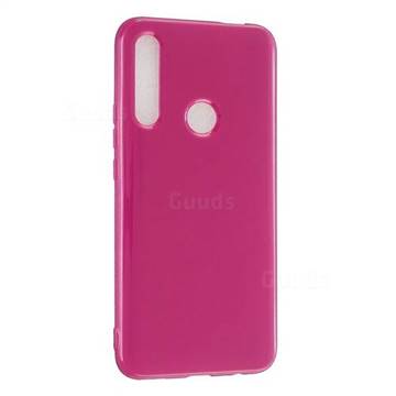 2mm Candy Soft Silicone Phone Case Cover for Huawei P Smart Z (2019) - Rose