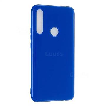 2mm Candy Soft Silicone Phone Case Cover for Huawei P Smart Z (2019) - Navy Blue