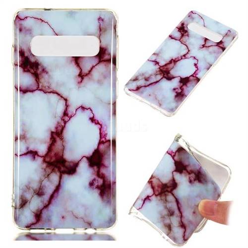 Bloody Lines Soft TPU Marble Pattern Case for Samsung Galaxy S10 (6.1 inch)