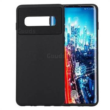 Carapace Soft Back Phone Cover for Samsung Galaxy S10 (6.1 inch) - Black