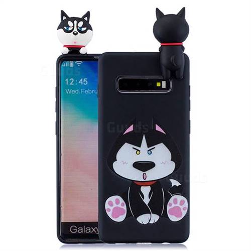 Staying Husky Soft 3D Climbing Doll Soft Case for Samsung Galaxy S10 (6.1 inch)