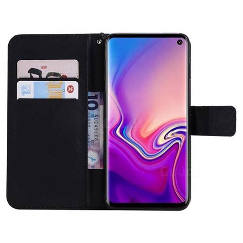Angry Bear PU Leather Wallet Case for Samsung Galaxy S10 (6.1 inch ...