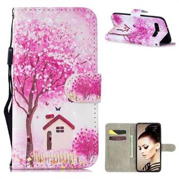 Tree House 3D Painted Leather Wallet Phone Case for Samsung Galaxy S10 (6.1 inch)