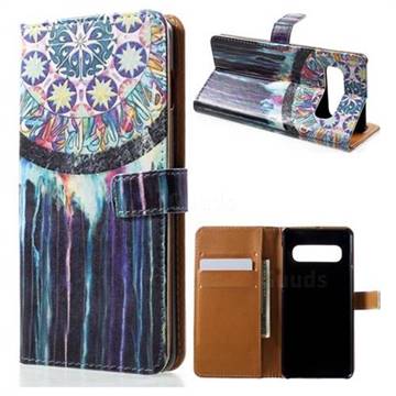 Dream Catcher Leather Wallet Case for Samsung Galaxy S10 (6.1 inch)