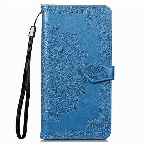 Embossing Imprint Mandala Flower Leather Wallet Case for Samsung Galaxy ...