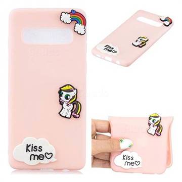 Kiss me Pony Soft 3D Silicone Case for Samsung Galaxy S10 5G (6.7 inch)