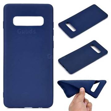 Candy Soft TPU Back Cover for Samsung Galaxy S10 5G (6.7 inch) - Blue