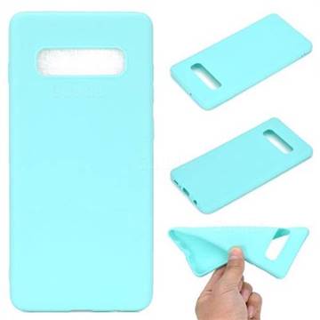 Candy Soft TPU Back Cover for Samsung Galaxy S10 5G (6.7 inch) - Green