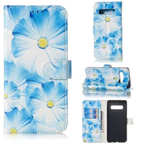 Orchid Flower PU Leather Wallet Case for Samsung Galaxy S10 5G (6.7 inch)