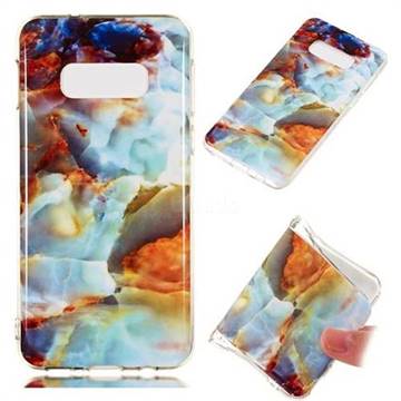 Fire Cloud Soft TPU Marble Pattern Phone Case for Samsung Galaxy S10e(5.8 inch)