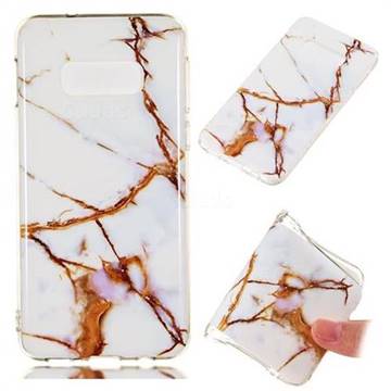 Platinum Soft TPU Marble Pattern Phone Case for Samsung Galaxy S10e(5.8 inch)