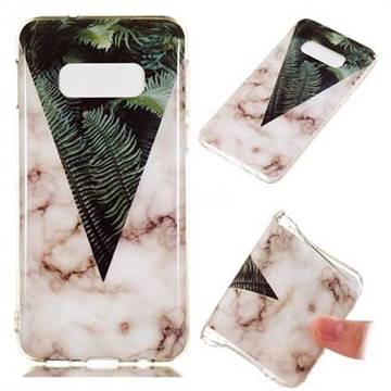 Leaf Soft TPU Marble Pattern Phone Case for Samsung Galaxy S10e(5.8 inch)