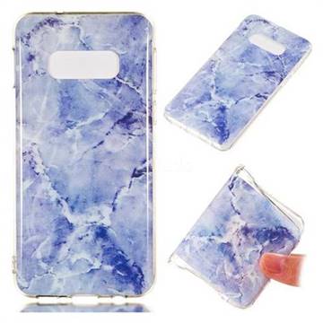 Light Gray Soft TPU Marble Pattern Phone Case for Samsung Galaxy S10e(5.8 inch)