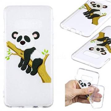 Tree Panda Super Clear Soft TPU Back Cover for Samsung Galaxy S10e(5.8 inch)