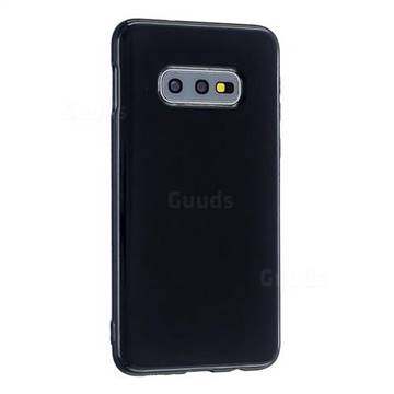 2mm Candy Soft Silicone Phone Case Cover for Samsung Galaxy S10e (5.8 inch) - Black
