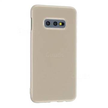 2mm Candy Soft Silicone Phone Case Cover for Samsung Galaxy S10e (5.8 inch) - Khaki