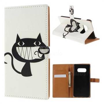 Proud Cat Leather Wallet Case for Samsung Galaxy S10e (5.8 inch)