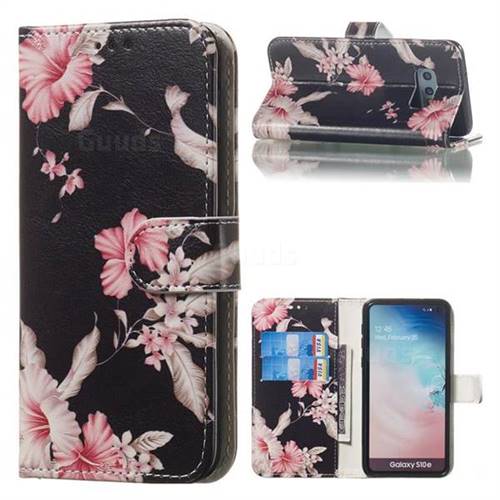 Azalea Flower PU Leather Wallet Case for Samsung Galaxy S10e (5.8 inch)