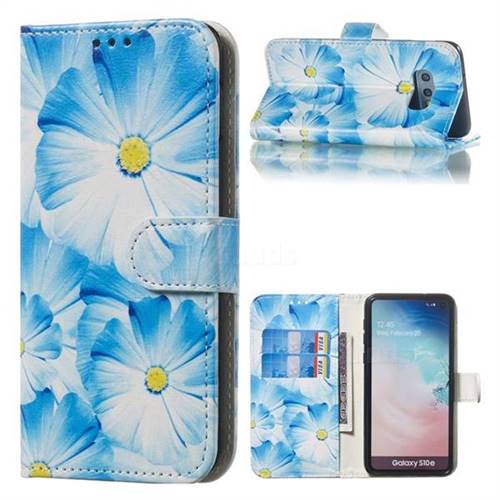 Orchid Flower PU Leather Wallet Case for Samsung Galaxy S10e (5.8 inch)