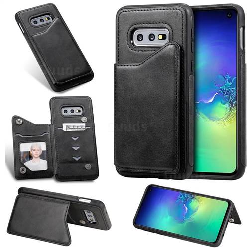 Luxury Multifunction Magnetic Card Slots Stand Calf Leather Phone