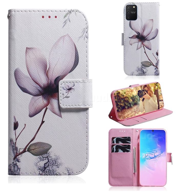 Magnolia Flower PU Leather Wallet Case for Samsung Galaxy S10 Lite(6.7 inch)