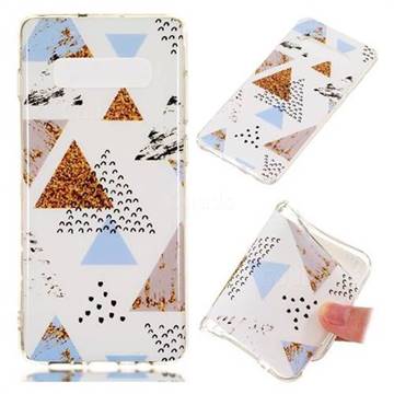 Hill Soft TPU Marble Pattern Phone Case for Samsung Galaxy S10 Plus(6.4 inch)