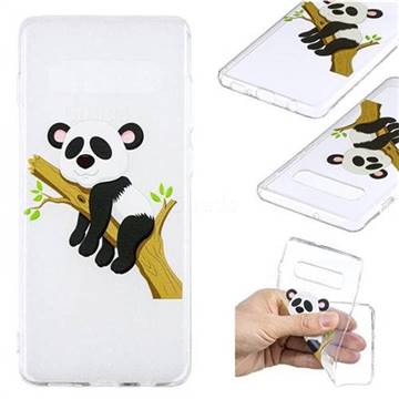 Tree Panda Super Clear Soft TPU Back Cover for Samsung Galaxy S10 Plus(6.4 inch)
