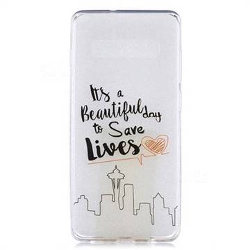 Line Castle Super Clear Soft TPU Back Cover for Samsung Galaxy S10 Plus(6.4 inch)