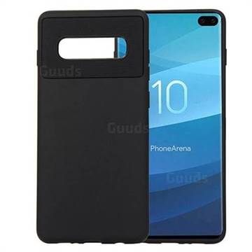 Carapace Soft Back Phone Cover for Samsung Galaxy S10 Plus(6.4 inch) - Black