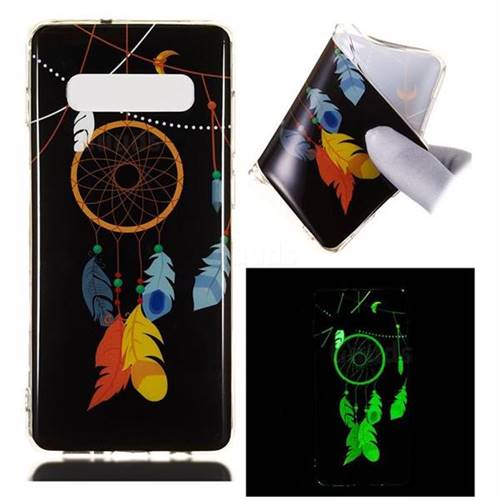 Dream Catcher Noctilucent Soft TPU Back Cover for Samsung Galaxy S10 Plus(6.4 inch)