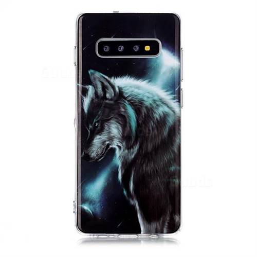 Fierce Wolf Soft TPU Cell Phone Back Cover for Samsung Galaxy S10 Plus ...