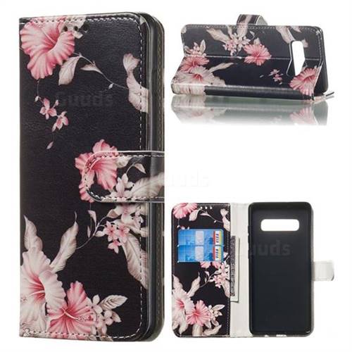 Azalea Flower PU Leather Wallet Case for Samsung Galaxy S10 Plus(6.4 inch)