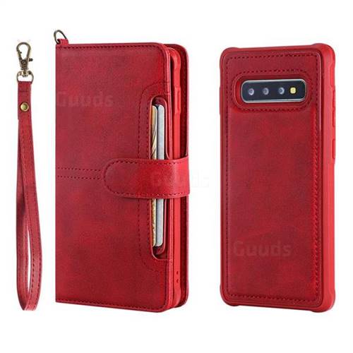 S10 Plus Phone Wallet For Samsung S10 Retro Multi-functional