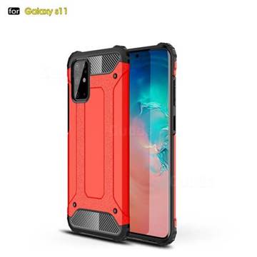 King Kong Armor Premium Shockproof Dual Layer Rugged Hard Cover for Samsung Galaxy S20 Plus / S11 - Big Red