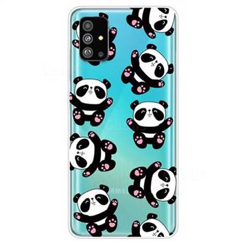 Hug Panda Super Clear Soft TPU Back Cover for Samsung Galaxy S20 Plus / S11