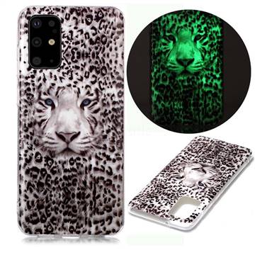 Leopard Tiger Noctilucent Soft TPU Back Cover for Samsung Galaxy S20 Plus / S11