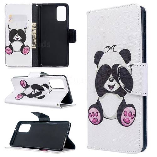 Lovely Panda Leather Wallet Case for Samsung Galaxy S20 Plus / S11
