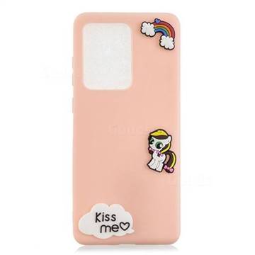 Kiss me Pony Soft 3D Silicone Case for Samsung Galaxy S20 Ultra / S11 Plus