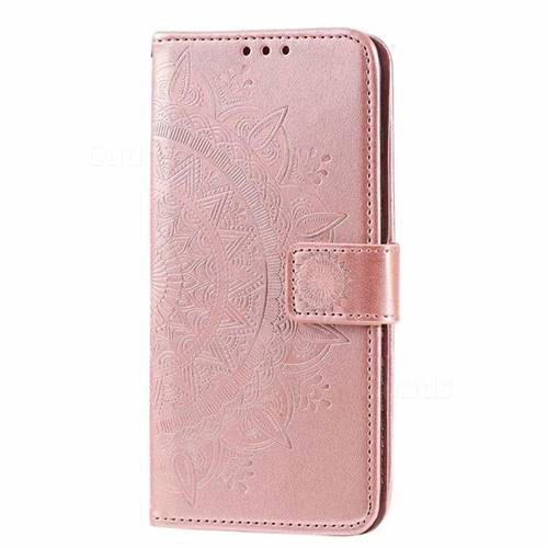 Intricate Embossing Datura Leather Wallet Case for Samsung Galaxy S20 ...