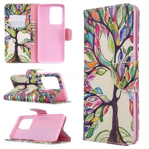 The Tree of Life Leather Wallet Case for Samsung Galaxy S20 Ultra / S11 Plus