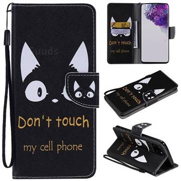 Cat Ears PU Leather Wallet Case for Samsung Galaxy S20 Ultra / S11 Plus